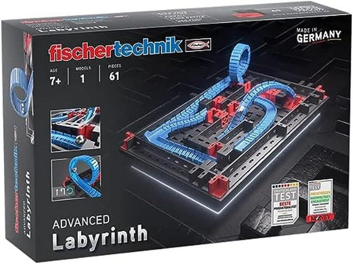 fischertechnik 569016 Advanced Labyrinth / Baukasten für Kinder ab 7 Jahre, Konstruktionsspielzeug,