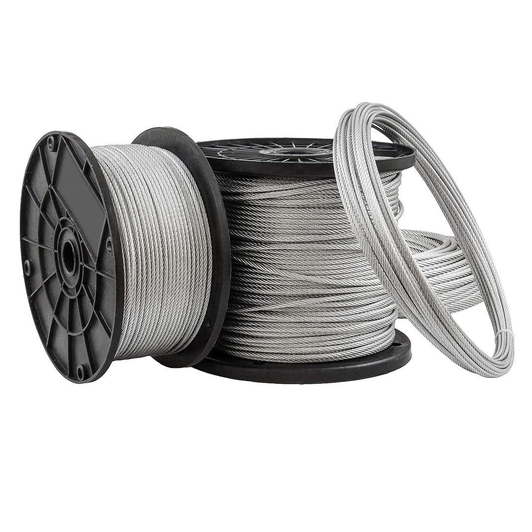 25 m Drahtseil 10mm TOP ARTIKEL 6x37 Stahlseil verzinkt Drahtseil Seil Stahl Draht Forstseil Windens