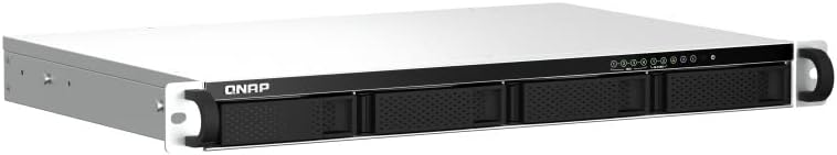 QNAP TS-464eU 8GB RAM, 2X 2.5GBase-T, 1HE, Bundle mit 4x12TB Seagate IronWolf NAS HDDs 48 TB Seagate