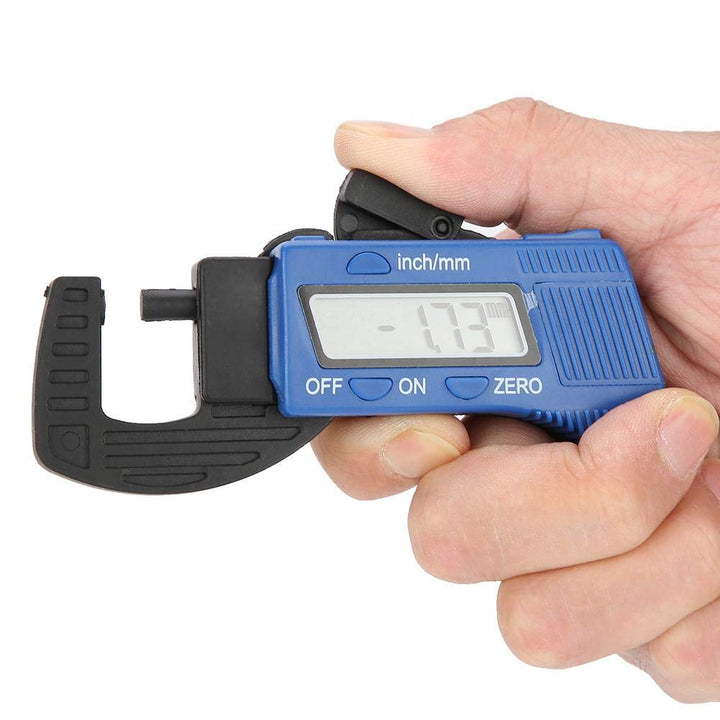 Kompaktes Dickenmessgerät Digitale Grosse Lcd-bildschirm Papier Schmuck Batterie Blech Messgerät Mes