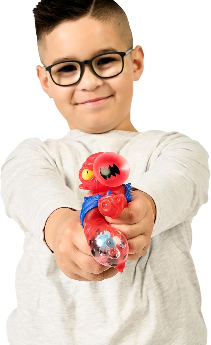 Heroes of Goo Jit Zu Deep GOO Sea Helden-Packung mit Squidor. Super Stretchy und Dehnbare Actionfigu