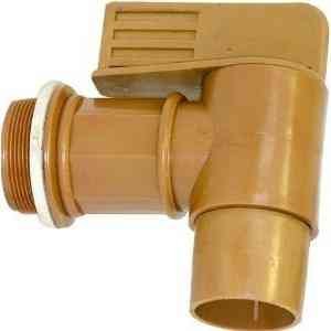 Taesler-Service Fasshahn 2" AG - Jumbo Gold - Flowkinghahn 2" Aussengewinde (fein)