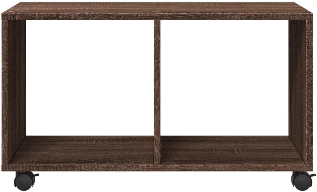 vidaXL Rollschrank, Rollcontainer mit Offenem Design, Aktenschrank für Büro Wohnzimmer, Büroschrank