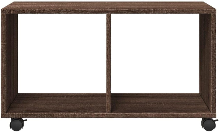 vidaXL Rollschrank, Rollcontainer mit Offenem Design, Aktenschrank für Büro Wohnzimmer, Büroschrank