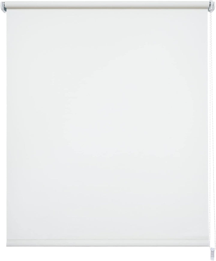 Liedeco® Rollo, Fenster Rollo, Kettenzug-Rollo / 162 x 180 cm (Breite x Höhe), weiss / lichtdurchläs