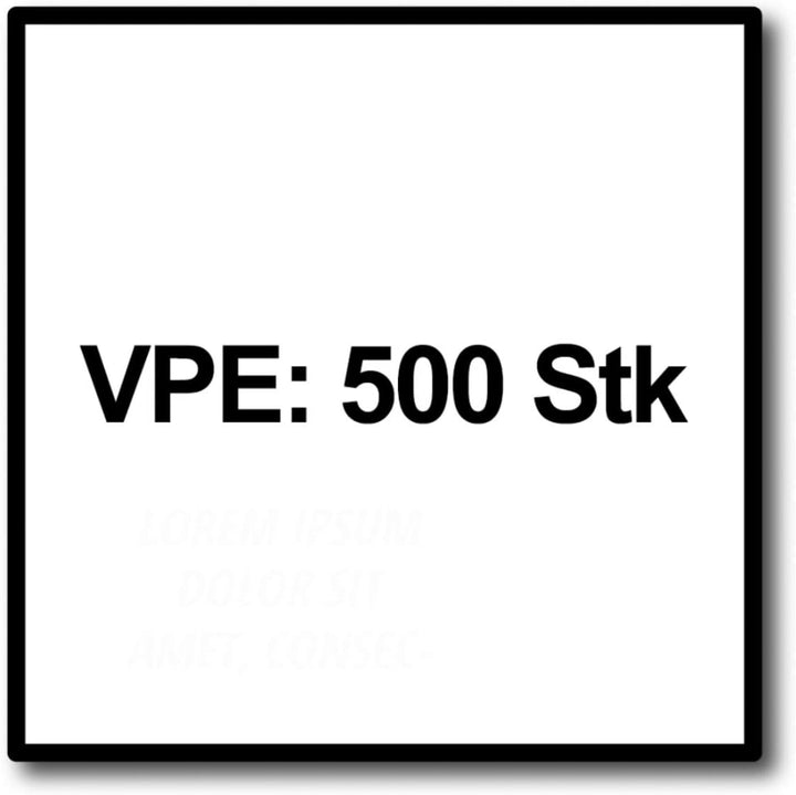 Kreg Flachkopfschrauben Fein 25,4 mm 500 Stück