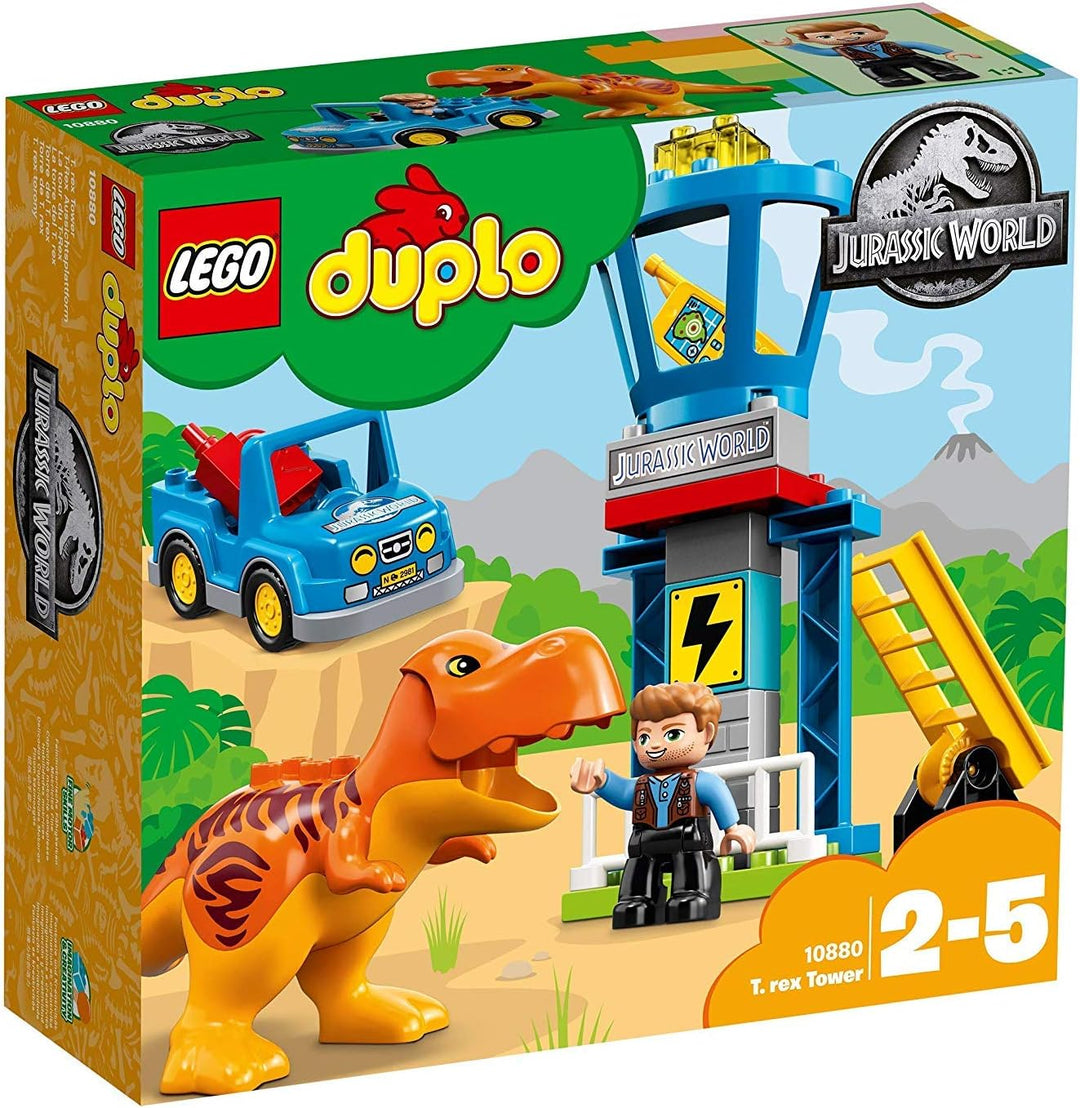 LEGO 10880 DUPLO Jurassic World T-Rex Aussichtsplattform Single, Single