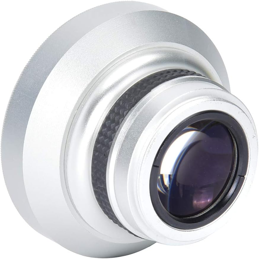 Fisheye Objektiv, Silberne Starke Anwendbarkeit 37 Mm 0,25x Super Fisheye Zusätzliches Objektiv für