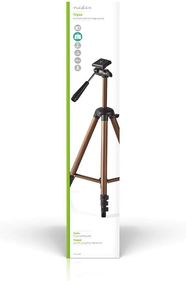 Stativ - Maximale Belastbarkeit: 2.0 kg - Min. arbeitshöhe: 40.5 cm - Max. Arbeitshöhe: 128.0 cm - 4