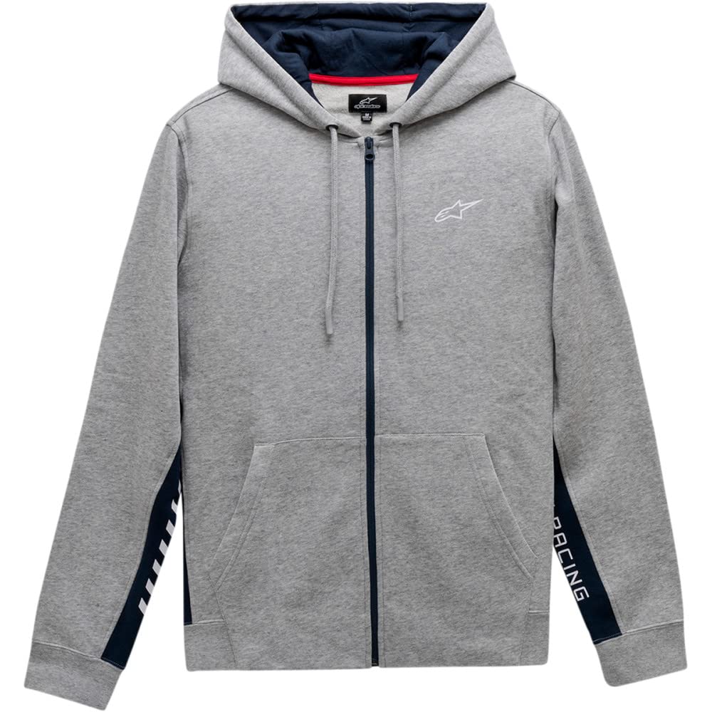 Alpinestars Unisex-Erwachsene Claim Hoodie – Grey Heather (2X), Multi, XX-Large