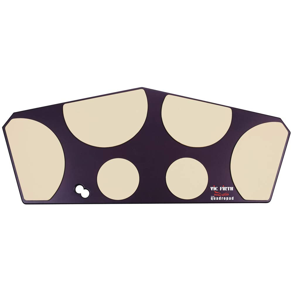 VIC FIRTH Pad HHPQL Heavy Hitter Quadropad - Large, Quadropad - Large
