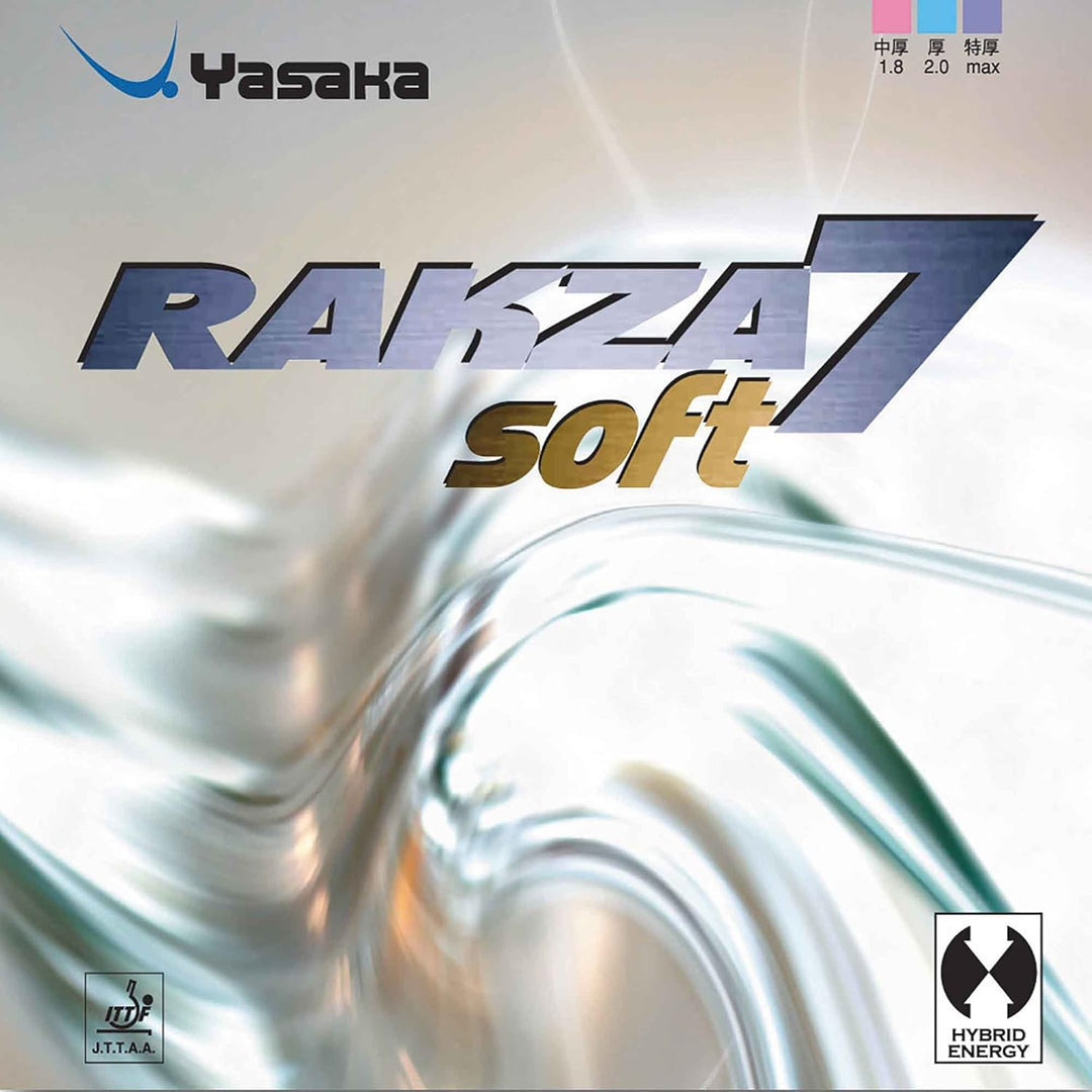 Unbekannt Yasaka Belag Rakza 7 Soft, schwarz, 2,0 mm