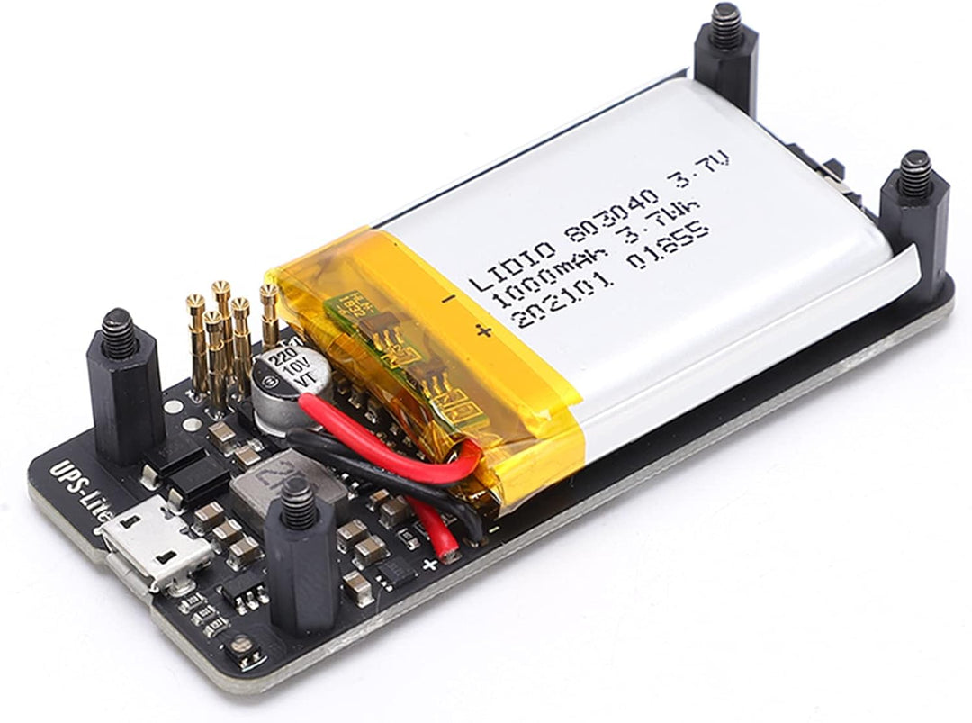 USV-Platine für Raspberry Pi, USV-Power-Board Lite Supply, Akku-Ladegerät, Zubehör für Zero, Unterbr
