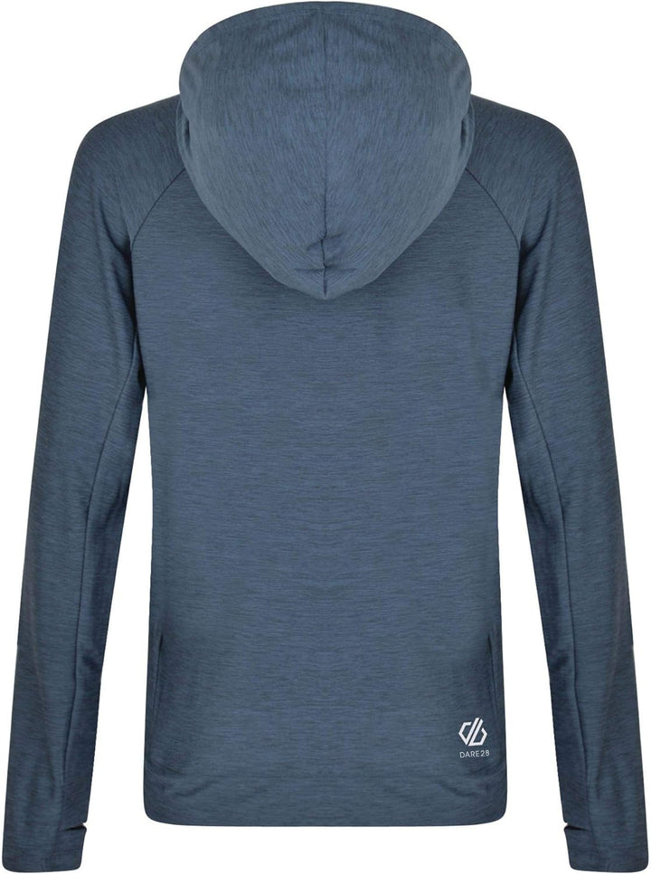 Dare2b Damen Sprint City Hoodie Pullover Sweater XS Ebony Grey, XS Ebony Grey