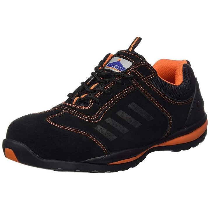 Portwest Steelite Lusum Sicherheits-Trainer S1P HRO, Grösse: 45, Farbe: Orange, FW34ORR45 45 EU Oran