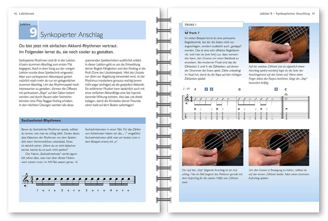 Ukulele - Der Komplettkurs (CD), C-Stimmung: Grundlagenkurs für Anfänger und Fortgeschrittene Für Uk