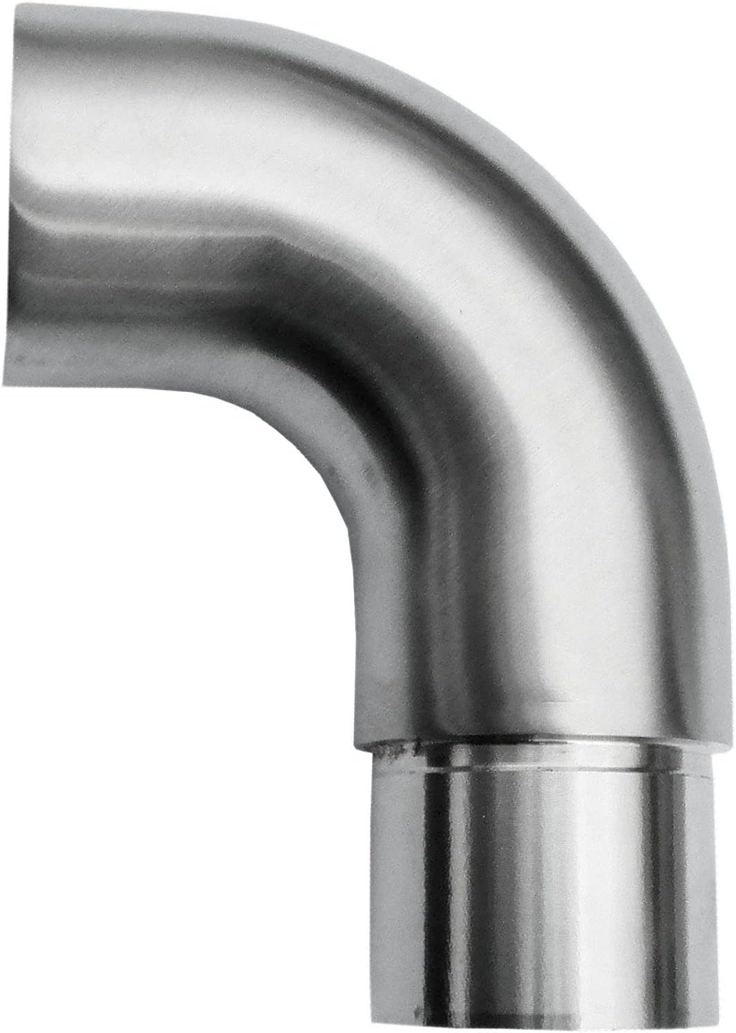 5 x Edelstahl Geländergriff, Haltegriff, Endstück, Handlaufendstück für 42,4 mm Handlaufrohr 5 Handl