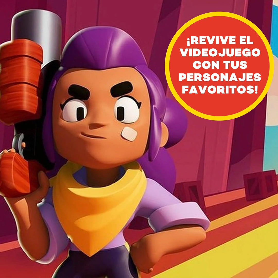 Bizak Monsterflex Brawl Stars Sammelfigur Spike, super ausziehbar und elastisch, 13 cm, 10 zum Samme