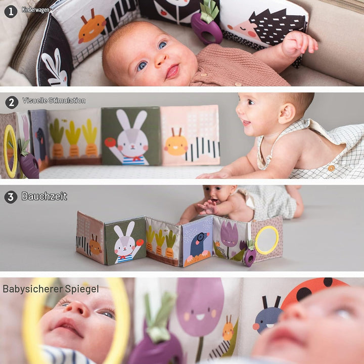 Taf Toys 13065 - Versteck-Spielbuch „Garten“