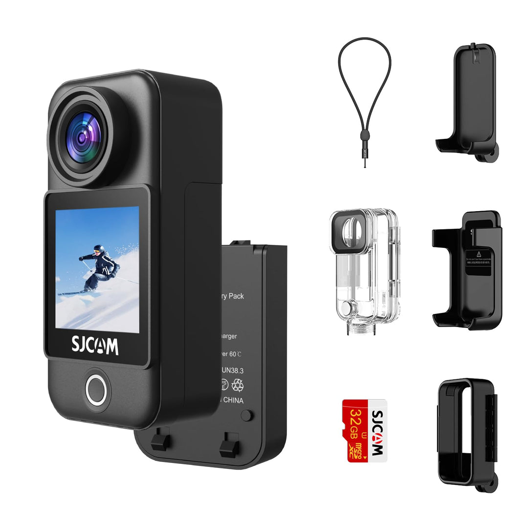SJCAM C300 Pocket Action Kamera 4K30fps, 1.33&