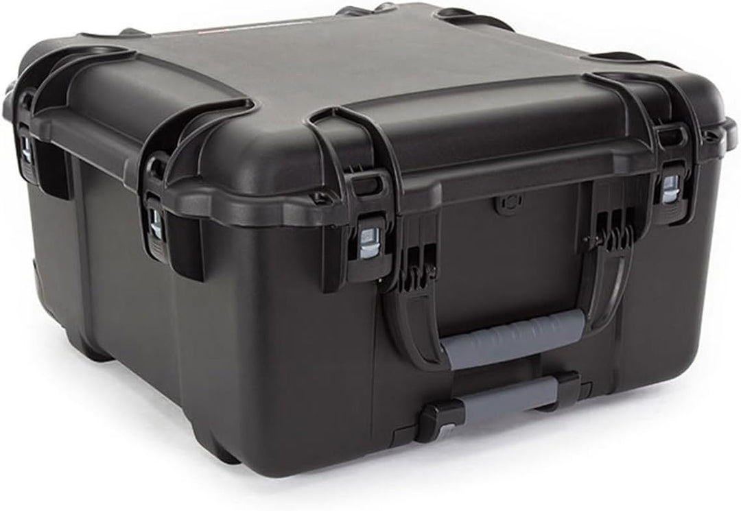 Nanuk 968 Wasserdichter Hartschalenkoffer mit Rollen Schwarz Hartschalenkoffer, Schwarz Hartschalenk