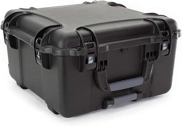 Nanuk 968 Wasserdichter Hartschalenkoffer mit Rollen Schwarz Hartschalenkoffer, Schwarz Hartschalenk
