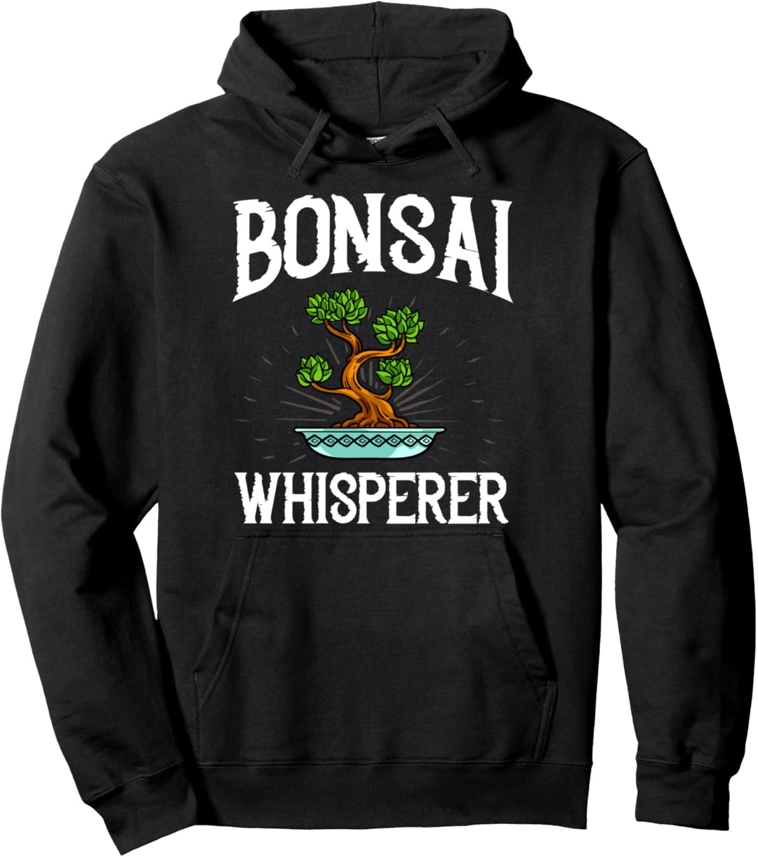 Bonsai Baum Pflanze Indoor Garten Japanisch Pullover Hoodie