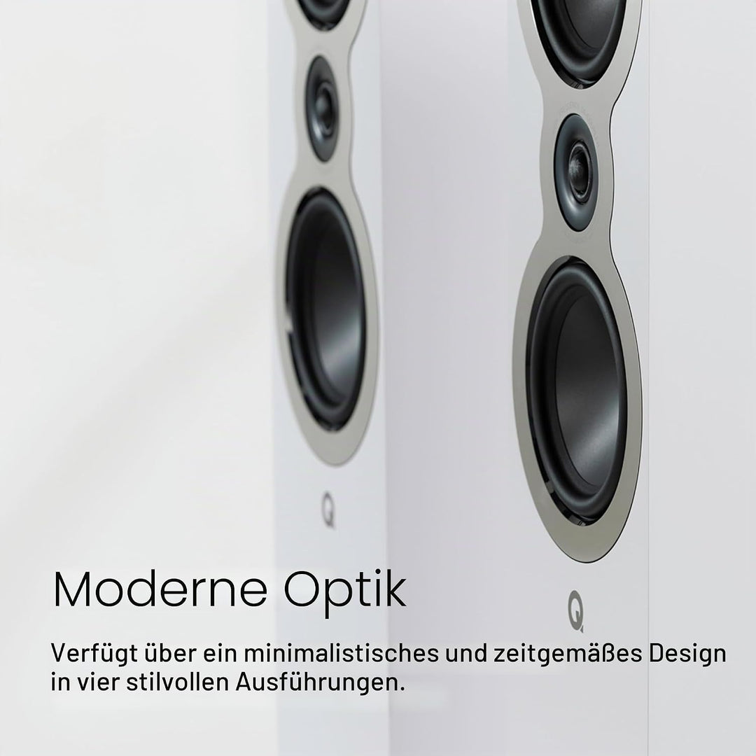 Q Acoustics 3050c Bodenlautsprecher weiss satiniert (Preis gilt für 1 Stück, für ein komplettes Paar
