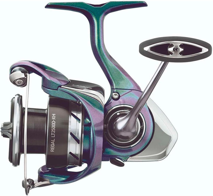 Daiwa Regal LT Deep Spool Spinning Reel for Lakes, Ponds and Rivers Mehrfarbig 5000D-C-B, Mehrfarbig