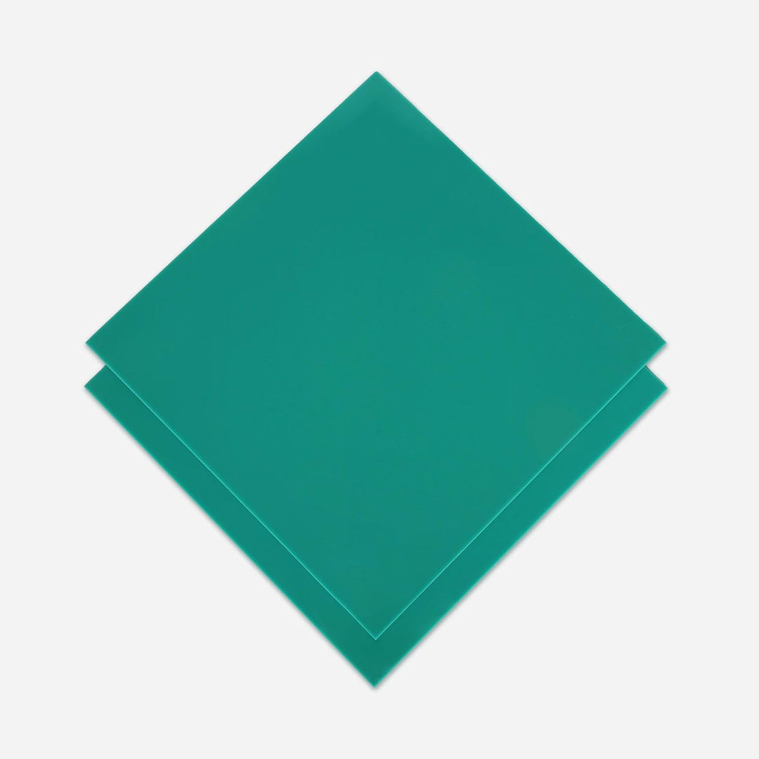 SCULPFUN 3 Stück Seegrün Opake Acrylplatten für Lasergravur, 30 * 30cm Personalisierte Schilder für