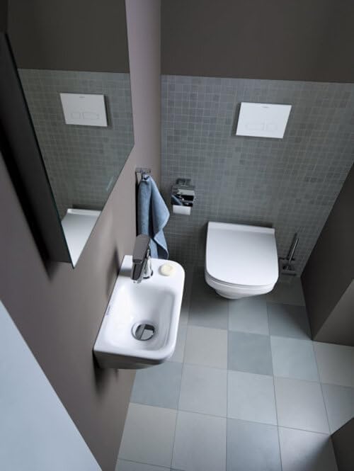 Duravit WC-Sitz DuraStyle, Toilettendeckel aus Urea-Duroplast, Klodeckel mit Edelstahl Scharnieren,