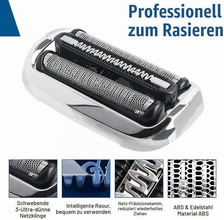 3 Stück Series 7 Scherkopf 73S Ersatzrasierkopf Kompatibel mit Series 7 Männer Rasierer Scherkopf Ra