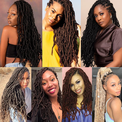 Faux Locs Crochet Hair Kanekalon Kunsthaar Crochet Braids Extensions Kunsthaar Zum Einflechten Croch