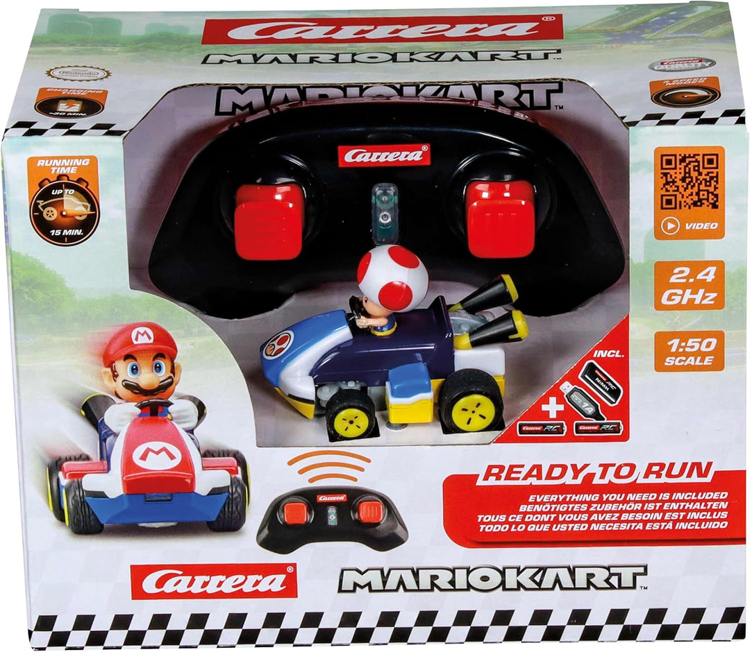 2,4GHz Mario Kart(TM) Mini RC, Toad (Paperbox)