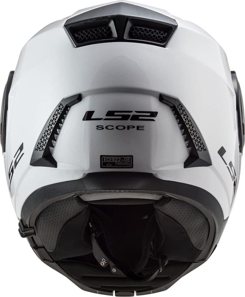 LS2, Modularhelme motorrad Scope white, XS XS Weiss, XS Weiss