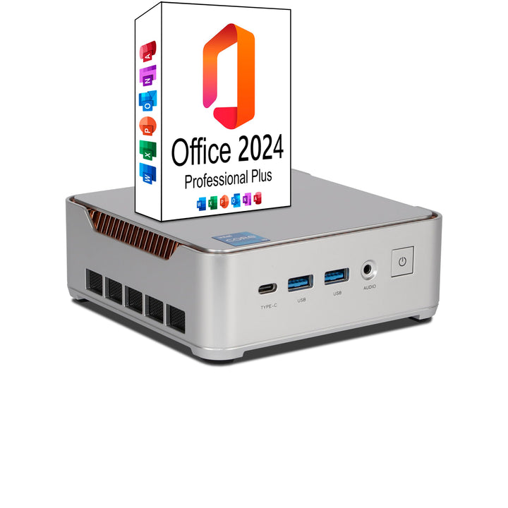 Ankermann ANK-IX H2 Mini PC | 32GB RAM | 1TB NVMe SSD | Windows 11 | Intel Core i5 14450HX | WLAN &amp;