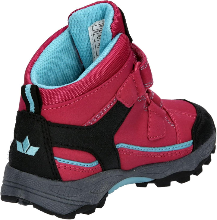 Lico Unisex Kinder Griffin High VTraillaufschuhe 34 EU Pink Schwarz Türkis, 34 EU Pink Schwarz T