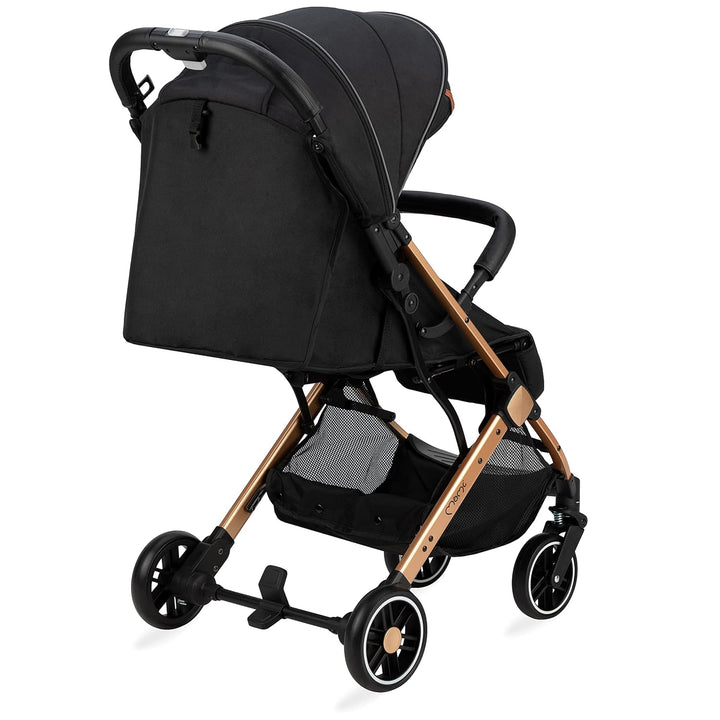 MoMi ESTELLE Kinderwagen ab 6. Monat (bis 15 kg), klappbarer Buggy mit 5-Punkt-Sicherheitsgurt, Eink