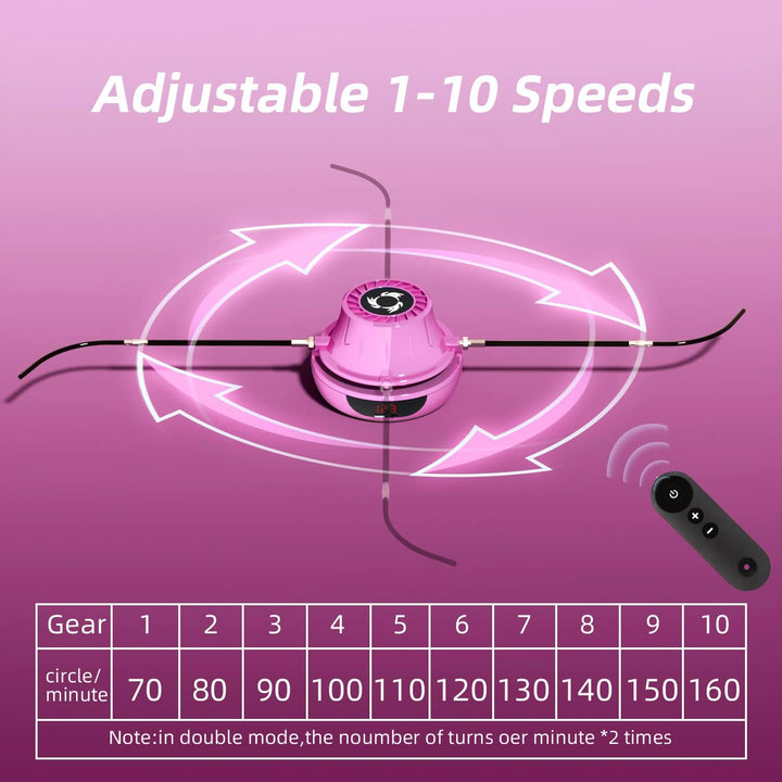 Jump Rope Elektronische Springseile Springseil-Workout mit Multi-User zusammen Einstellbare 1-10 Ges