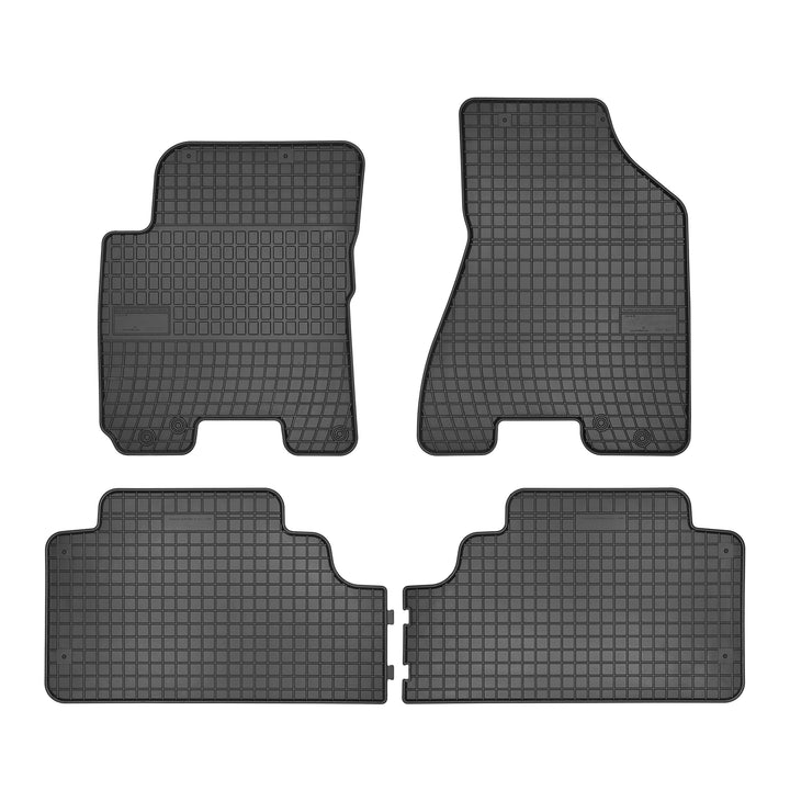Frogum Automatten-Experts 0436 Auto-Gummimatten mit 1cm Rand 4-teilig, Black, Hyundai Tucson JM 04-0