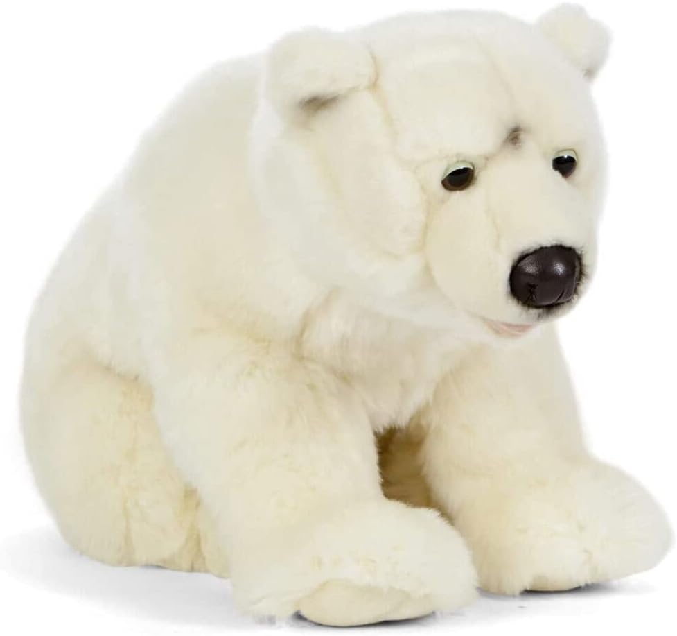 Living Nature Stofftier - sehr grosser Eisbär (60cm) 60 cm, 60 cm