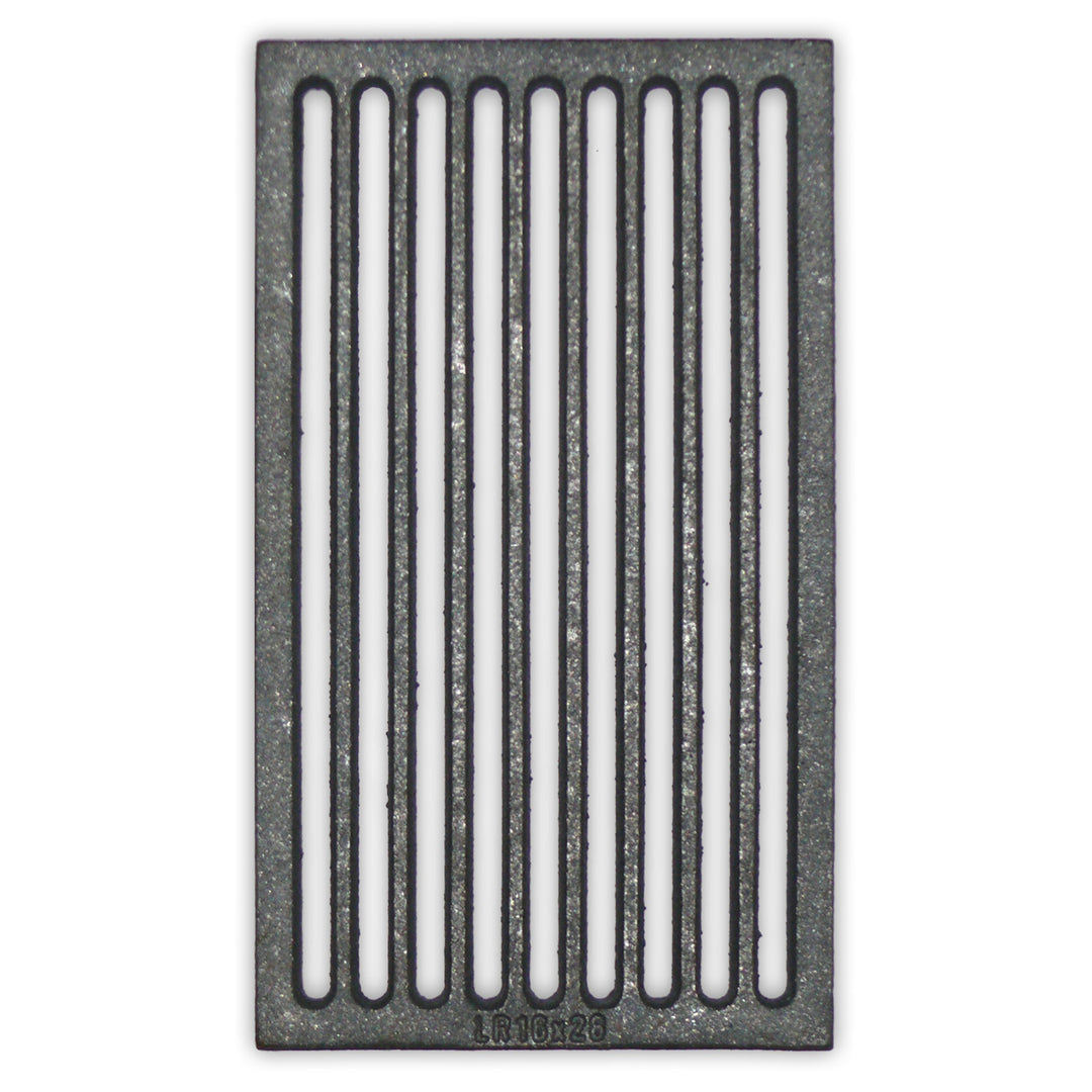 Liegerost 16 x 28 cm - Gussrost Ofenrost Ascherost Tafelrost Kaminrost Premiumqualität