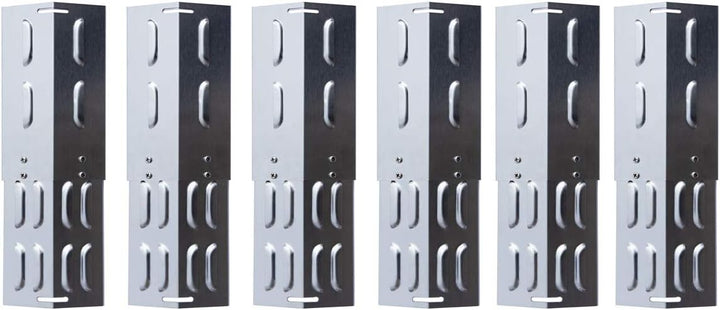 Universal-Brennerabdeckung Set Edelstahl grössenverstellbar Tropfschutz Flammenverteiler (6er Set Un