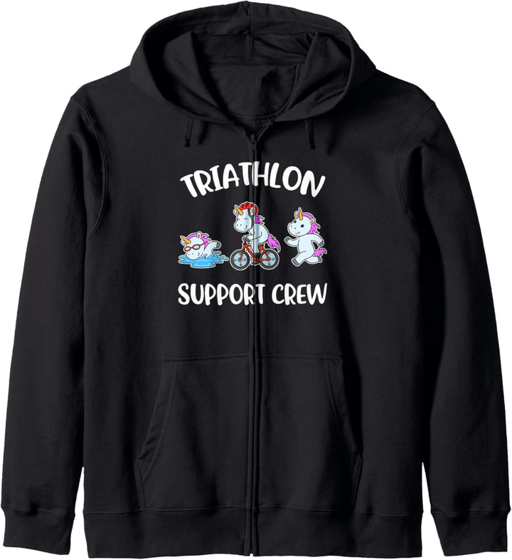 Triathlon Support Crew Kapuzenjacke
