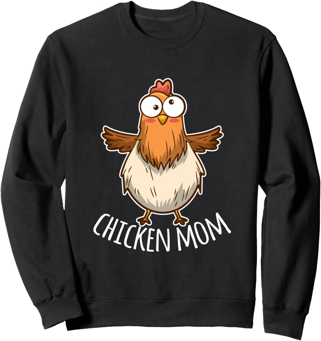 Chicken Mom Henne Huhn Hühnerhalter Sweatshirt