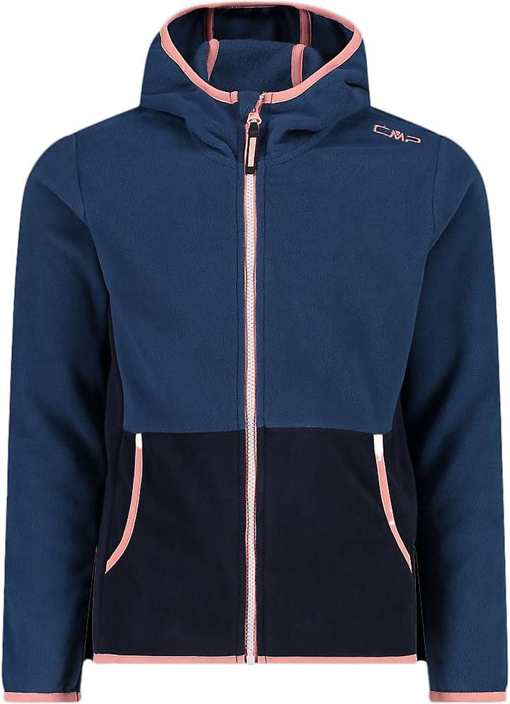 CMP Mädchen Kinder-arctic-fleecejacke mit Fester Kapuze Jacket 116 Blue Ink, 116 Blue Ink
