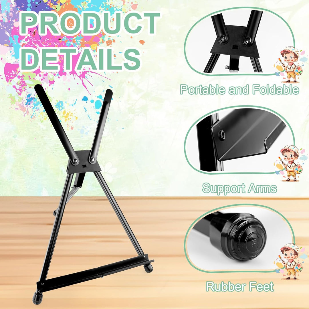 Portable Künstler Staffelei Stand, Verstellbares Stativ Tisch Kunst Leinwand Malerei Display, Easy F