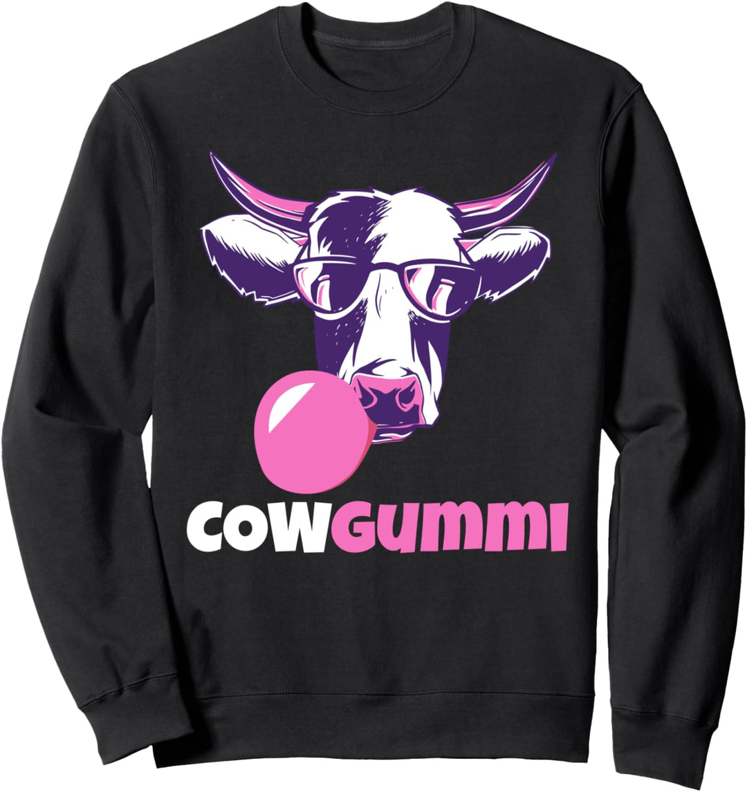Cowgummi Lustige Kuh Sweatshirt