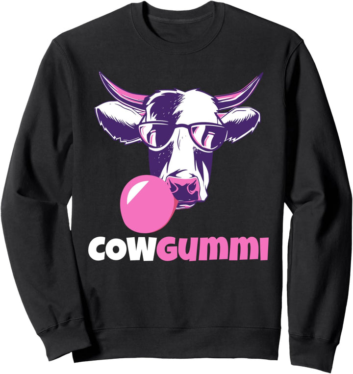 Cowgummi Lustige Kuh Sweatshirt