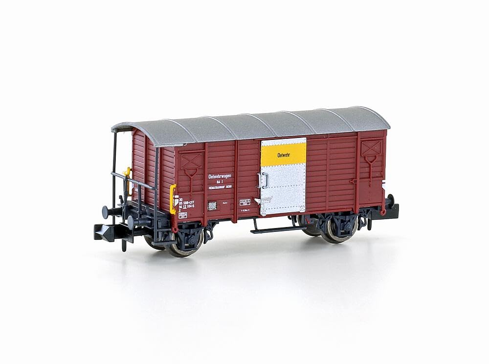 81223465 - Gedeckter Güterwagen K2 SBB/Ölwehr, Ep.IV - Spurweite N